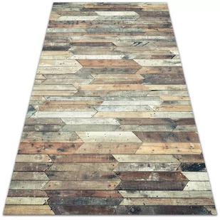 Wewnętrzny dywan winylowy Poziome deski 60x90 cm - Dywany - miniaturka - grafika 1