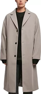 Urban Classics Męski płaszcz z długim rękawem, wolfgrey, 3XL - Płaszcze męskie - miniaturka - grafika 1