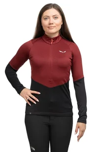 Bluza puez pl hz fleece women-syrah-0910 - SALEWA - Bluzy damskie - miniaturka - grafika 1