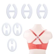 Ozdoby do włosów - Klamry klipsy do ramiączek biustonosza stanika małe spinki zestaw 6 sztuk - miniaturka - grafika 1