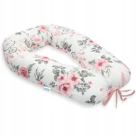 Poduszki do karmienia - Poduszka ciążowa do spania Karmienia Rogal typu V - miniaturka - grafika 1