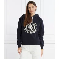 Bluzy damskie - Tommy Hilfiger Bluza CREST HOODIE | Regular Fit - miniaturka - grafika 1