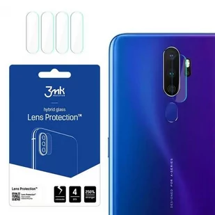 3MK Szkło na obiektyw aparatu do Oppo A11x Lens - Szkła hartowane na telefon - miniaturka - grafika 1