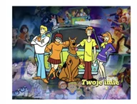 Puzzle - Puzzle SCOOBY DOO KUDŁATY BAJKA A3 252 el z Nadrukiem + IMIĘ Pudełko 13 - miniaturka - grafika 1