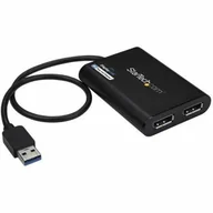 Kable USB - Kabel Micro USB Startech USB32DP24K60 Czarny - miniaturka - grafika 1