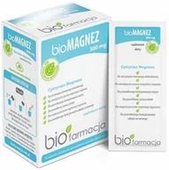 Suplementy naturalne - Biofarmacja Biofarmacja bioMagnez 300 mg 30 saszetek - miniaturka - grafika 1