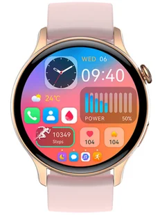 Rubicon  RNCF10 Różowy - Smartwatch - miniaturka - grafika 8