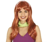 Dodatki do strojów karnawałowych - Peruka Lata 50-te "Daphne" ruda - miniaturka - grafika 1