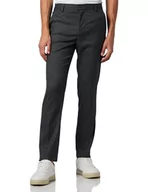 Spodnie męskie - United Colors of Benetton Spodnie Męskie, Pied De Poule Ciemnoszary I Czarny 901, 40 - miniaturka - grafika 1