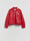 Marynarki i żakiety damskie - Reserved - Kurtka bomberka - czerwony - miniaturka - grafika 1