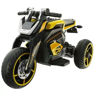 Pojazd motor ll8001-a żółty - Pojazdy elektryczne dla dzieci - miniaturka - grafika 1