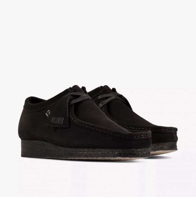 Clarks Wallabee Women [black suede] - rozmiar 39