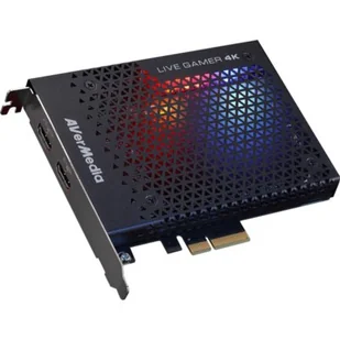 AVerMedia AVer AVer Rejestrator Obrazu (Video grabber) Live Gamer 4K PCI-E HDR - Inne akcesoria audio-wideo AVerMedia AVer AVer Rejestrator Obrazu (Video grabber) Live Gamer 4K PCI-E HDR - Inne akcesoria audio-wideo - miniaturka - grafika 1