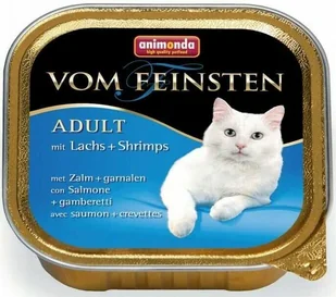 Animonda Vom Feinsten Adult łosoś z krewetkami 100g - Mokra karma dla kotów - miniaturka - grafika 3