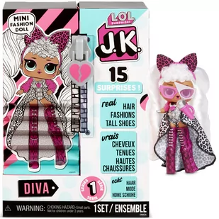 L.O.L Surprise lalka J.K Diva - Lalki dla dziewczynek - miniaturka - grafika 1