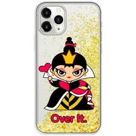 Etui i futerały do telefonów - ERT GROUP etui na telefon Apple Iphone 11 PRO MAX, case oryginalny i oficjalnie licencjonowany przez Disney, wzór Queen of Hearts 001, optymalnie dopasowane, z efektem płynnego brokatu - miniaturka - grafika 1