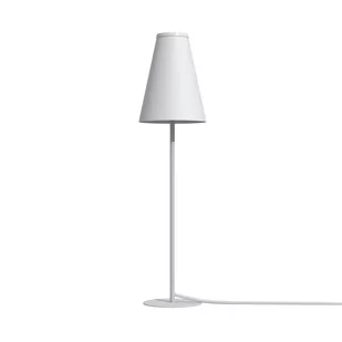 Nowodvorski Lampa stołowa TRIFLE WHITE do sypialni i jadalni biały 7758 - Lampy stojące - miniaturka - grafika 1