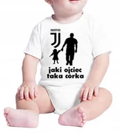 Body dla niemowląt - 2042 BODY DZIECIĘCE JUVENTUS TAKA CÓRKA PREZENT 86 - miniaturka - grafika 1