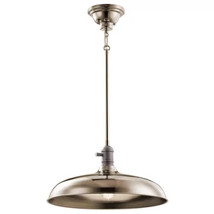 Elstead Lighting Plafon LAMPA sufitowa KL/COBSON/P PN KICHLER industrialna OPRAWA metalowa retro nikiel polerowany - Lampy sufitowe - miniaturka - grafika 1