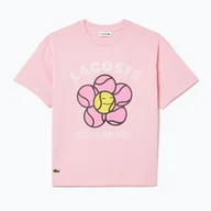 Koszulki i topy damskie - Koszulka dziecięca Lacoste TJ2501 lotus 1 - miniaturka - grafika 1