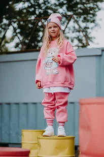 Dres oversize Emily Teddy - Bluzy dla dziewczynek - miniaturka - grafika 1