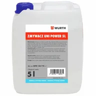 Chemia warsztatowa - WURTH Zmywacz Uni Power 5L - miniaturka - grafika 1
