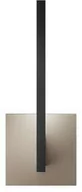 Lampy ścienne - Light-Point - Inlay W1 Linear Lampa Ścienna Matt Black/Silver Gold - miniaturka - grafika 1