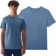 Koszulki męskie - Koszulka Męska 4F T-shirt Bawełniany Sportowy Casual Limitowany SS24 - miniaturka - grafika 1