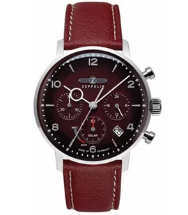 Zegarek ZEGAREK MĘSKI ZEPPELIN 8086-2_N LZ129 HINDENBURG SOLAR CHRONOGRAPH - Zegarki męskie - miniaturka - grafika 1