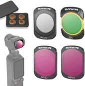 Filtry fotograficzne - ZESTAW 4 FILTRÓW DO DJI OSMO POCKET 3 - CPL / MCUV / ND32 / ND64 + ETUI - miniaturka - grafika 1