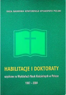 Habilitacje i doktoraty - Religia i religioznawstwo - miniaturka - grafika 1