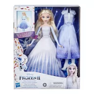 Lalki dla dziewczynek - Hasbro Lalka Kraina Lodu Elsa Magiczna Przemiana 129354 - miniaturka - grafika 1