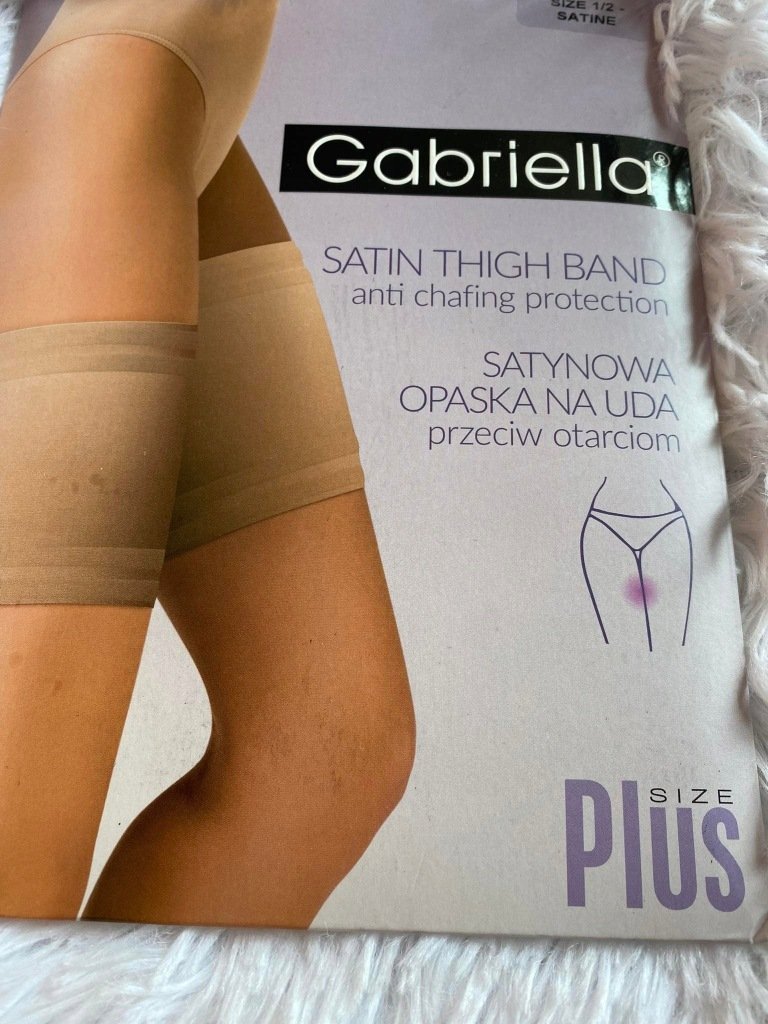 Satynowa Opaska na Uda GABRIELLA roz. 7/8