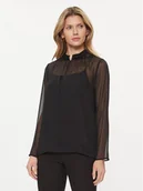 Bluzki damskie - JOOP! Bluzka 58 JW241B235 30040299 Czarny Regular Fit - miniaturka - grafika 1