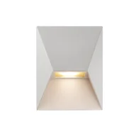 Lampy ogrodowe - Kinkiet zewnętrzny Pontio 15 szerokość 15 cm biały - miniaturka - grafika 1