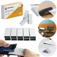 Zszywki - ZESTAW ZSZYWKI 24/6 OCYNKOWANE DO ZSZYWACZA BIUROWEGO UNIWERSALNE 1000szt - miniaturka - grafika 1