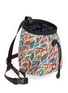 Sprzęt wspinaczkowy - Woreczek na magnezję Ocun Lucky - leafs colors - miniaturka - grafika 1