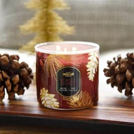 Świece - Świeca zapachowa świąteczna naturalna By Golly Be Jolly 3 knoty Candle-lite 396 g - miniaturka - grafika 1
