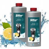 Pozostałe urządzenia kosmetyczne - 2x Sillar płyn wkład do czyszczenia głowic golarek maszynek ostrzy cytryna 1l - miniaturka - grafika 1