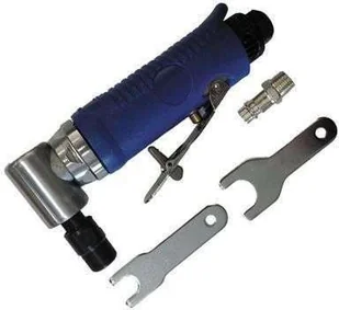 JBM 52528 sprężone powietrze szlifierka kątowa korpus aluminiowy z przyciskiem do tte do 90 stopni Wejście Air bezpieczeństwa, 1/4 cala 52528 - Szlifierki i polerki pneumatyczne - miniaturka - grafika 1