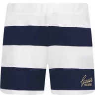 Spodnie i spodenki dla dziewczynek - Guess Szorty | Regular Fit - miniaturka - grafika 1