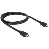 Kable - Delock Kabel HDMI1 m Czarny 4K 84752 - miniaturka - grafika 1