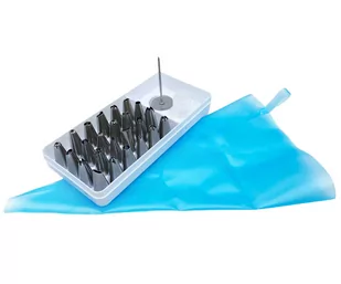 Brunbeste RĘKAW CUKIERNICZY DO DEKORACJI CIAST TYLKI 24szt + PINEZKA 1641 1641 - Akcesoria i części AGD - miniaturka - grafika 1