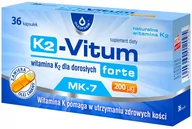 Ochrona stawów - OLEOFARM K2-Vitum Forte 36 Kaps. (3158423) - miniaturka - grafika 1