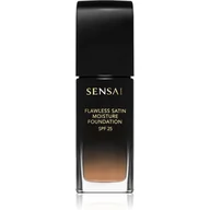 Podkłady do twarzy - Sensai Flawless Satin Moisture Foundation 204 Honey Beige - miniaturka - grafika 1
