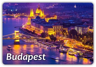 BUDAPESZT - Panorama - Centrum - Stolica - Węgry - Magnes na lodówkę - Magnesy - miniaturka - grafika 1