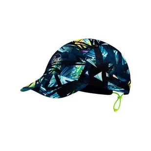 BUFF Czapka biegowa z daszkiem PACK RUN CAP Ipe Navy - Czapki i chusty sportowe męskie - miniaturka - grafika 2