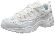 Sneakersy damskie - Skechers sneakersy damskie 13160, biały, 35 EU - miniaturka - grafika 1