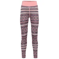 Spodnie sportowe damskie - Damskie legginsy Kari Traa Malia Pants Rozmiar: L / Kolor: różowy - miniaturka - grafika 1
