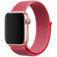 Akcesoria do smartwatchy - Apple Devia pasek Deluxe do Watch 44mm/ 42mm red - miniaturka - grafika 1